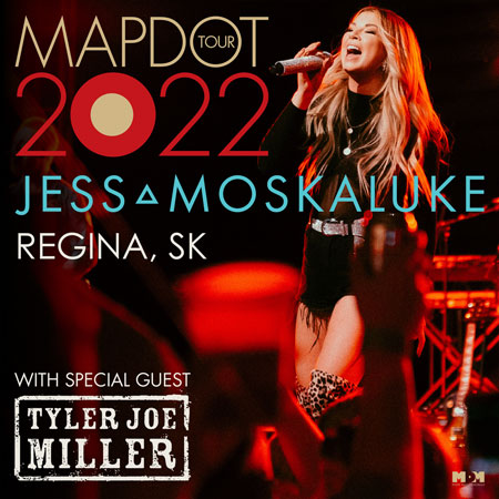 Jess Moskaluke- The Mapdot Tour 2022