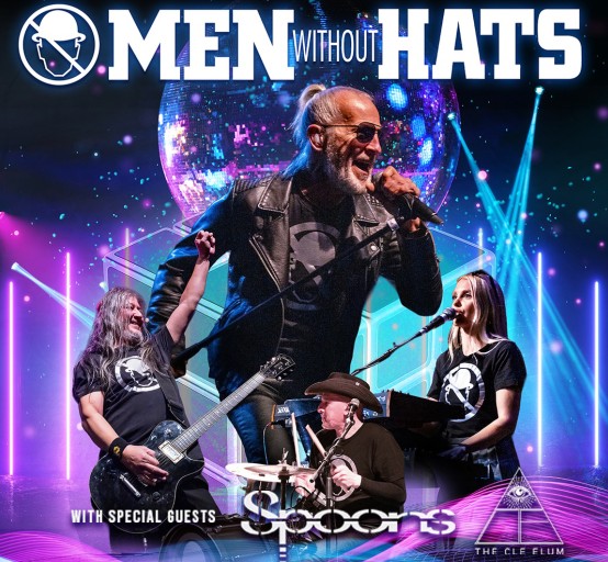 Men Without Hats with Spoons - You Can Dance If You Want Tour